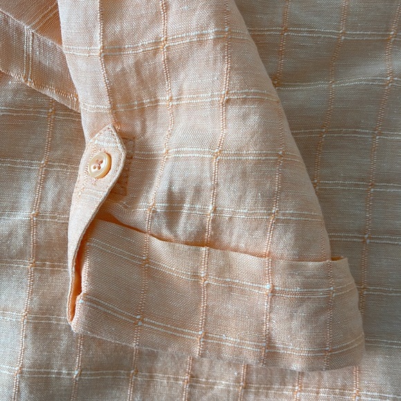Kim Rogers Ladies Linen Shirt L - Picture 3 of 5